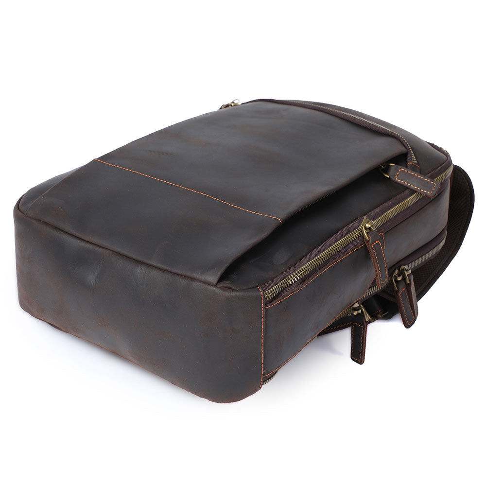 Andrew - Men's Leather Backpack for Laptops