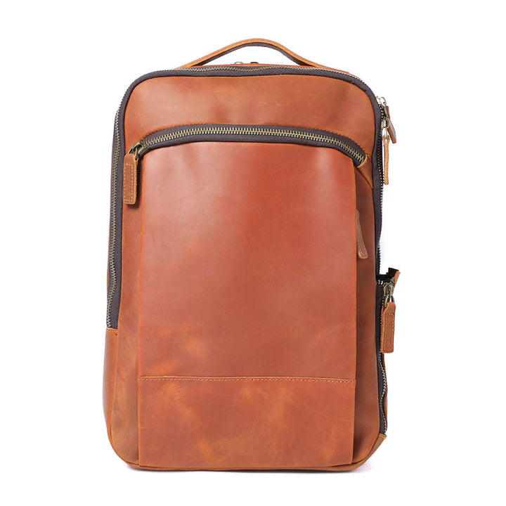 Andrew - Men's Leather Backpack for Laptops