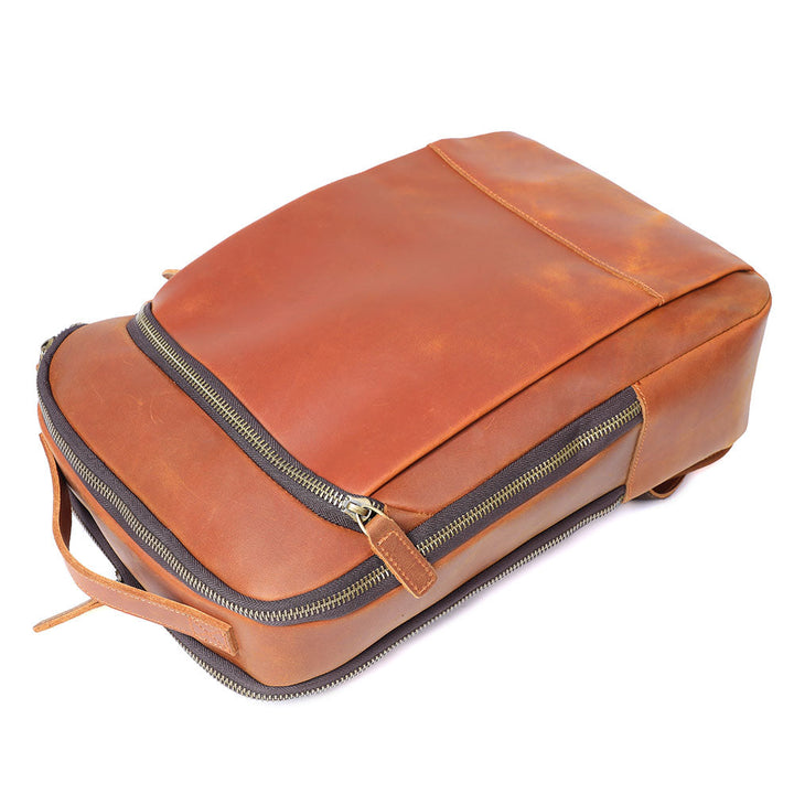 Andrew - Men's Leather Backpack for Laptops