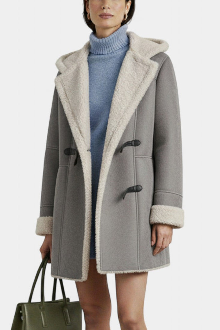 Katja Stylish Hooded Winter Coat: Casual Elegance