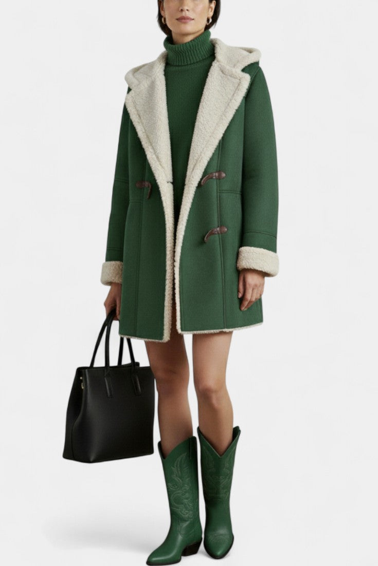 Katja Stylish Hooded Winter Coat: Casual Elegance