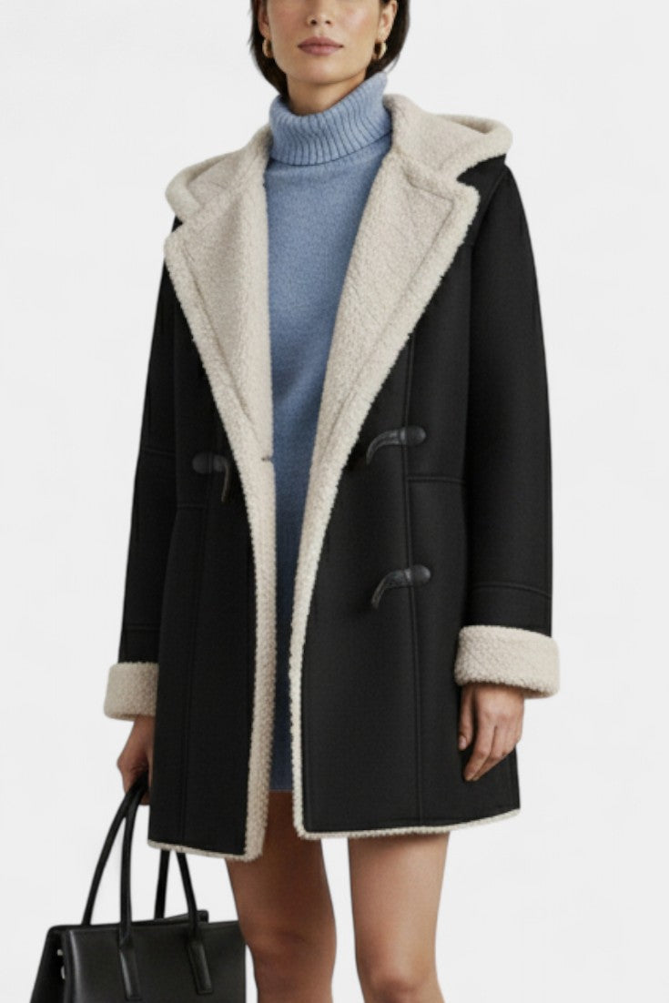 Katja Stylish Hooded Winter Coat: Casual Elegance