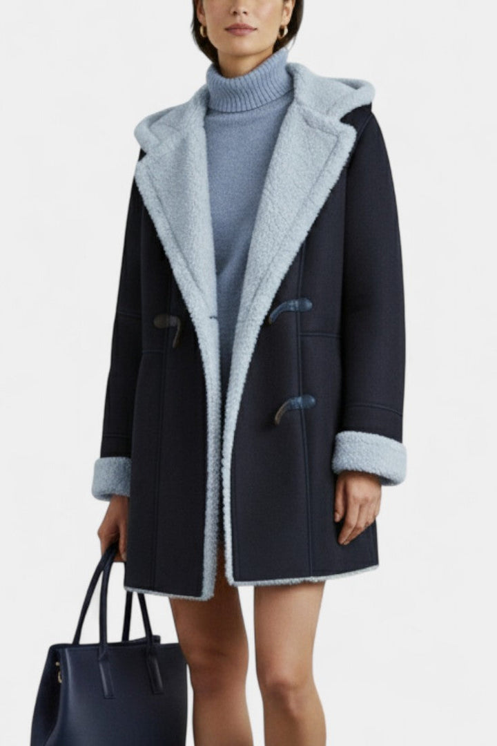 Katja Stylish Hooded Winter Coat: Casual Elegance