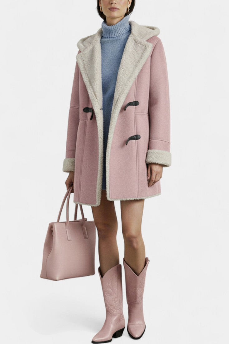 Katja Stylish Hooded Winter Coat: Casual Elegance