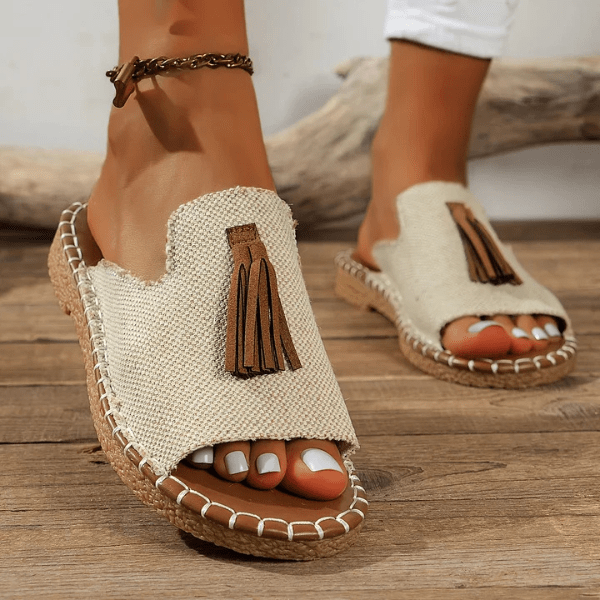 Mireille™ | Bohemian Print Orthopedic Sandals for Women