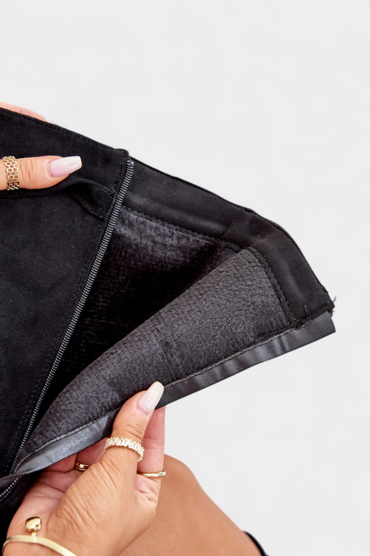 Raya Knee-High Boots with Block Heel