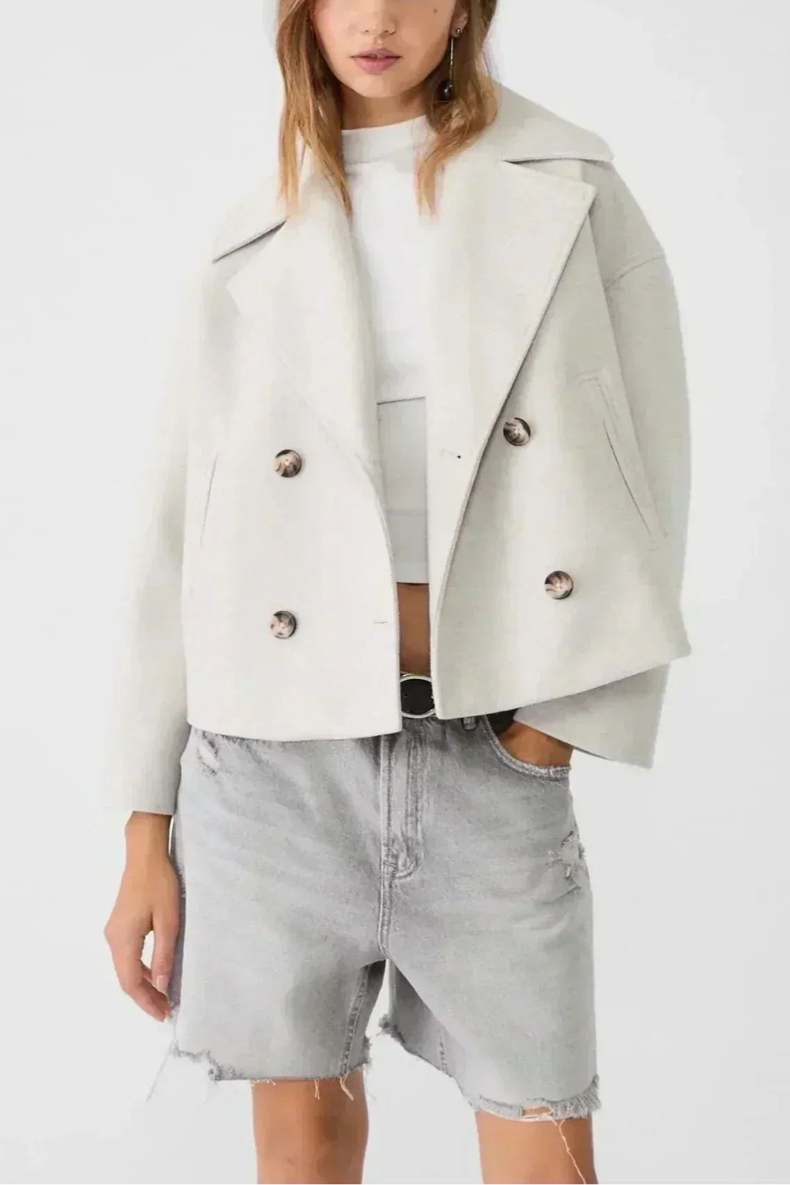 Destiny Tailored Double-Breasted Blazer