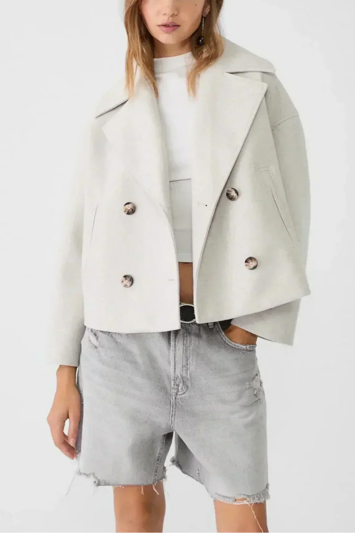 Destiny Tailored Double-Breasted Blazer