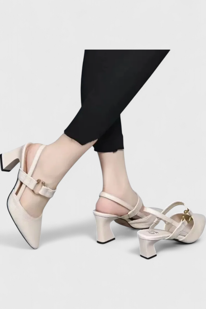 Chic Angeles Heels Featuring Ergonomic Sole and Cushioned Interior