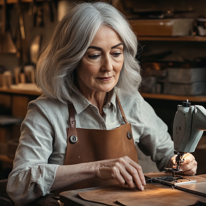 Amelia Vintage-Inspired Saddle Crossbody Bag