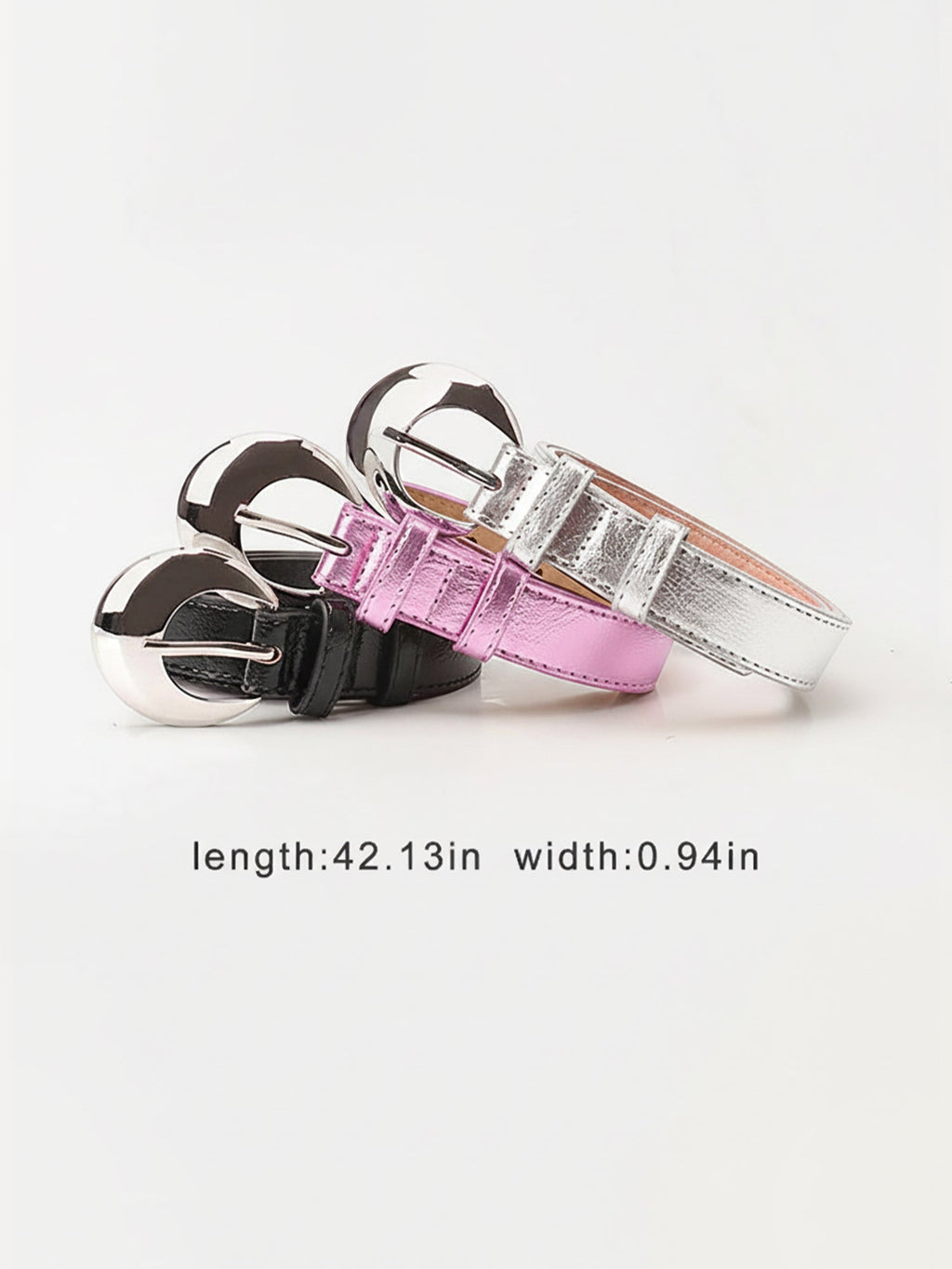 3-Piece Women's Versatile Belt Set