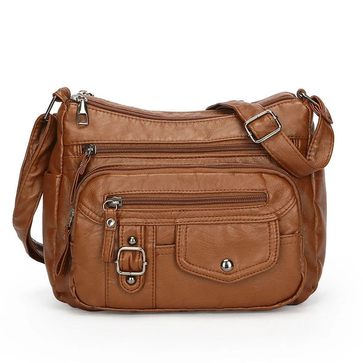 Vaiva – Vintage-Inspired Leather Shoulder Bag